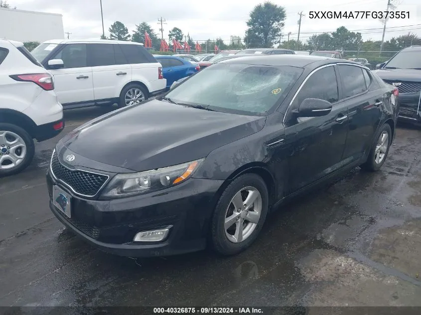 5XXGM4A77FG373551 2015 Kia Optima Lx