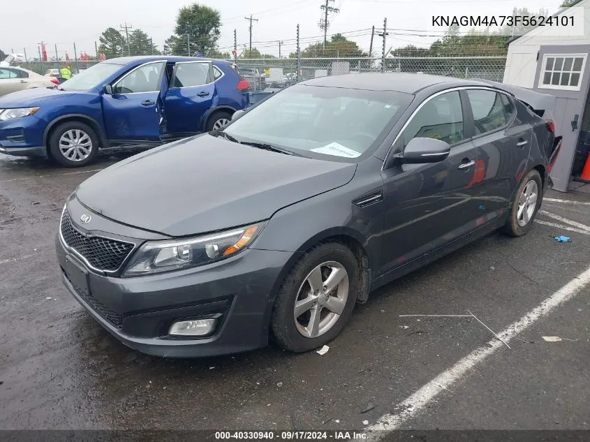 KNAGM4A73F5624101 2015 Kia Optima Lx