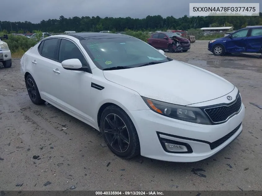 5XXGN4A78FG377475 2015 Kia Optima Ex