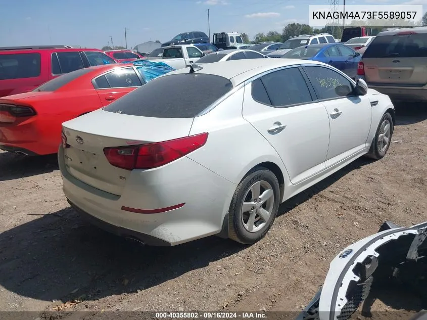 KNAGM4A73F5589057 2015 Kia Optima Lx