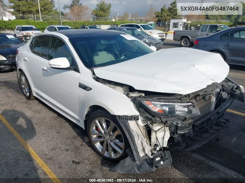 5XXGR4A60FG487464 2015 Kia Optima Sxl Turbo