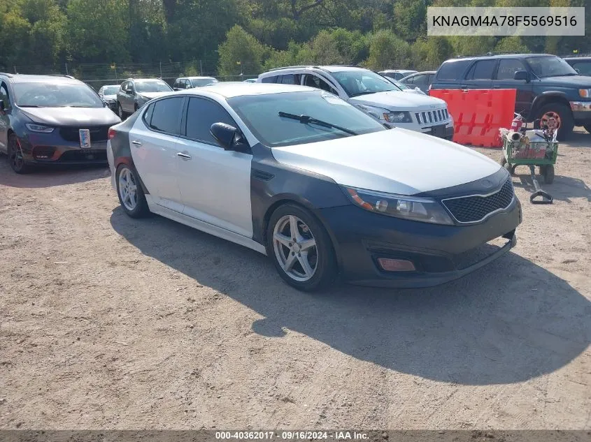 KNAGM4A78F5569516 2015 Kia Optima Lx