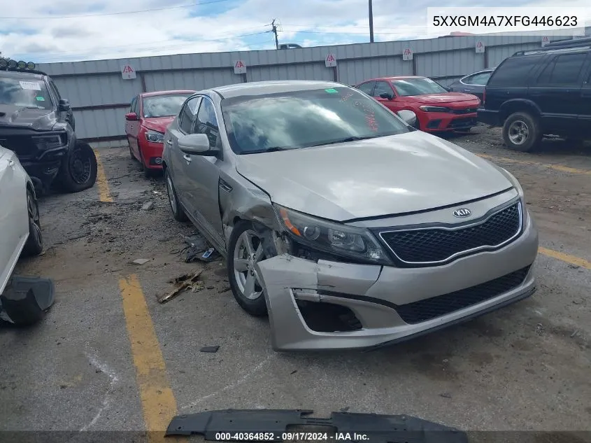 5XXGM4A7XFG446623 2015 Kia Optima Lx