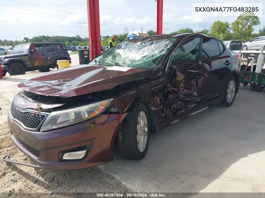 5XXGN4A77FG483285 2015 Kia Optima Ex