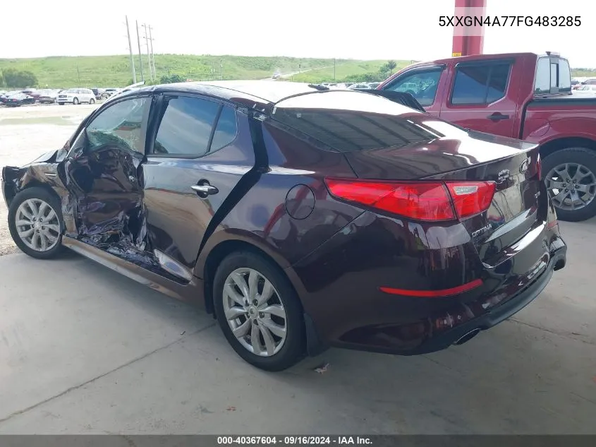 2015 Kia Optima Ex VIN: 5XXGN4A77FG483285 Lot: 40367604