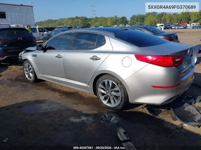 5XXGR4A69FG370689 2015 Kia Optima Sx Turbo