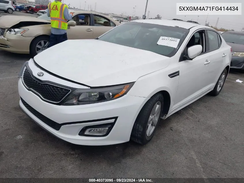 5XXGM4A71FG414434 2015 Kia Optima Lx