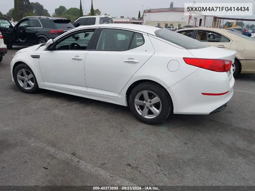 5XXGM4A71FG414434 2015 Kia Optima Lx