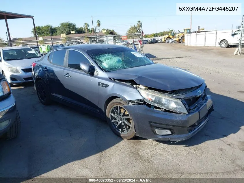 5XXGM4A72FG445207 2015 Kia Optima Lx