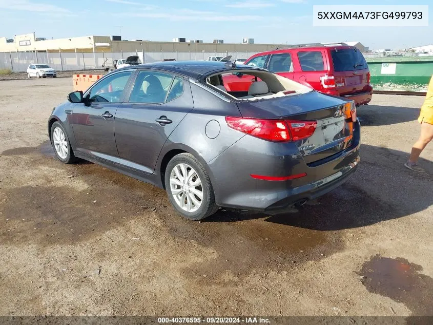 2015 Kia Optima Lx VIN: 5XXGM4A73FG499793 Lot: 40376595