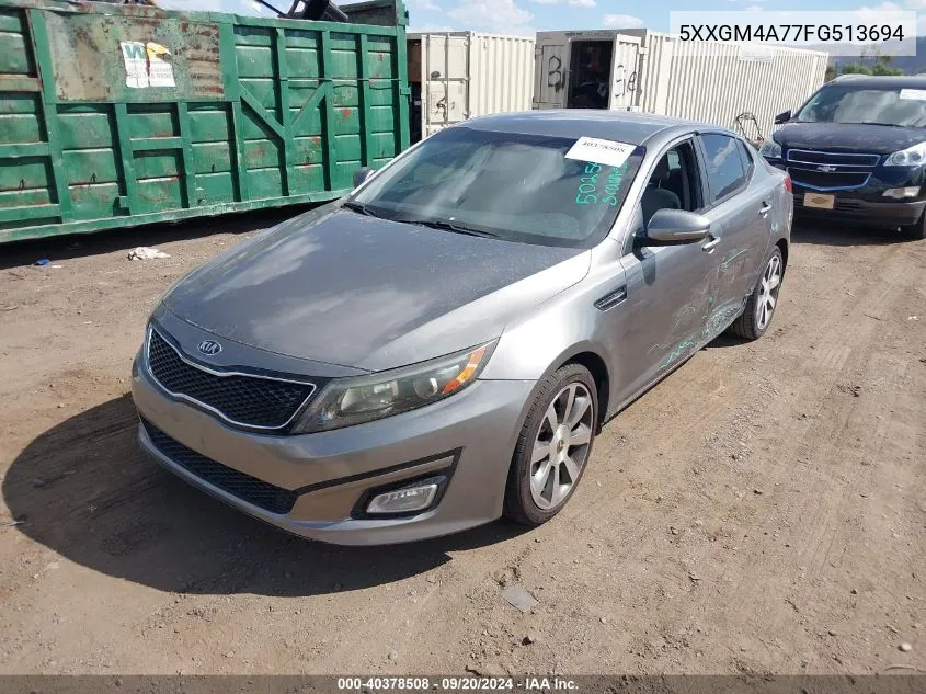 2015 Kia Optima Lx VIN: 5XXGM4A77FG513694 Lot: 40378508