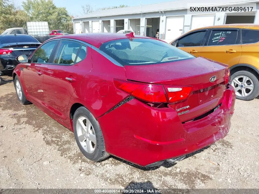 5XXGM4A7XFG489617 2015 Kia Optima Lx