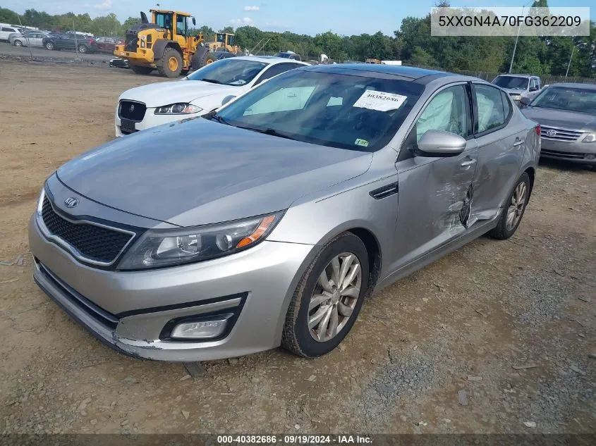 5XXGN4A70FG362209 2015 Kia Optima Ex