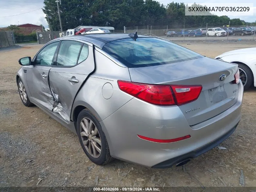 5XXGN4A70FG362209 2015 Kia Optima Ex