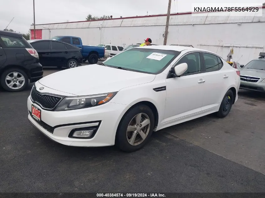 KNAGM4A78F5564929 2015 Kia Optima Lx