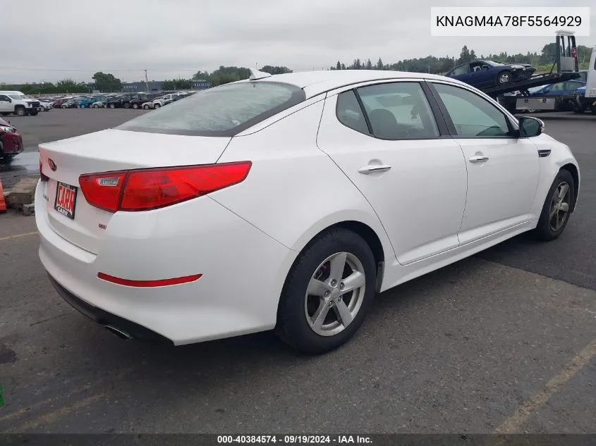 KNAGM4A78F5564929 2015 Kia Optima Lx