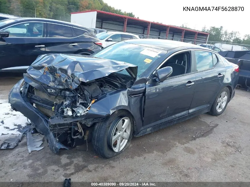 KNAGM4A74F5628870 2015 Kia Optima Lx