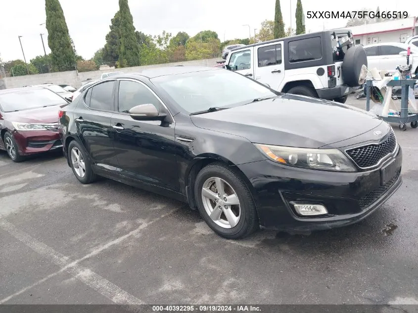 2015 Kia Optima Lx VIN: 5XXGM4A75FG466519 Lot: 40392295