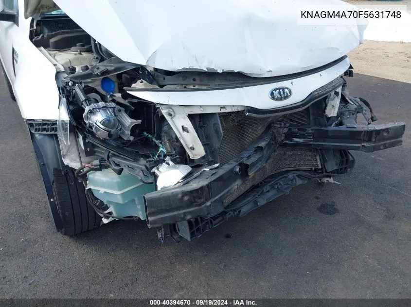 KNAGM4A70F5631748 2015 Kia Optima Lx