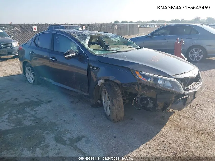 KNAGM4A71F5643469 2015 Kia Optima Lx