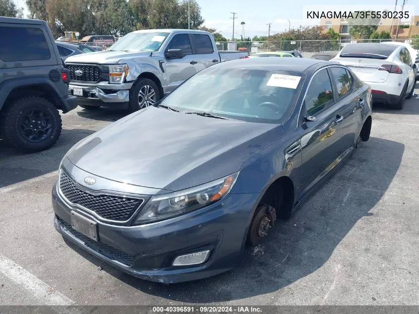 2015 Kia Optima Lx VIN: KNAGM4A73F5530235 Lot: 40396591