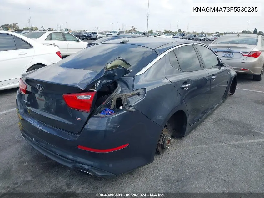 2015 Kia Optima Lx VIN: KNAGM4A73F5530235 Lot: 40396591