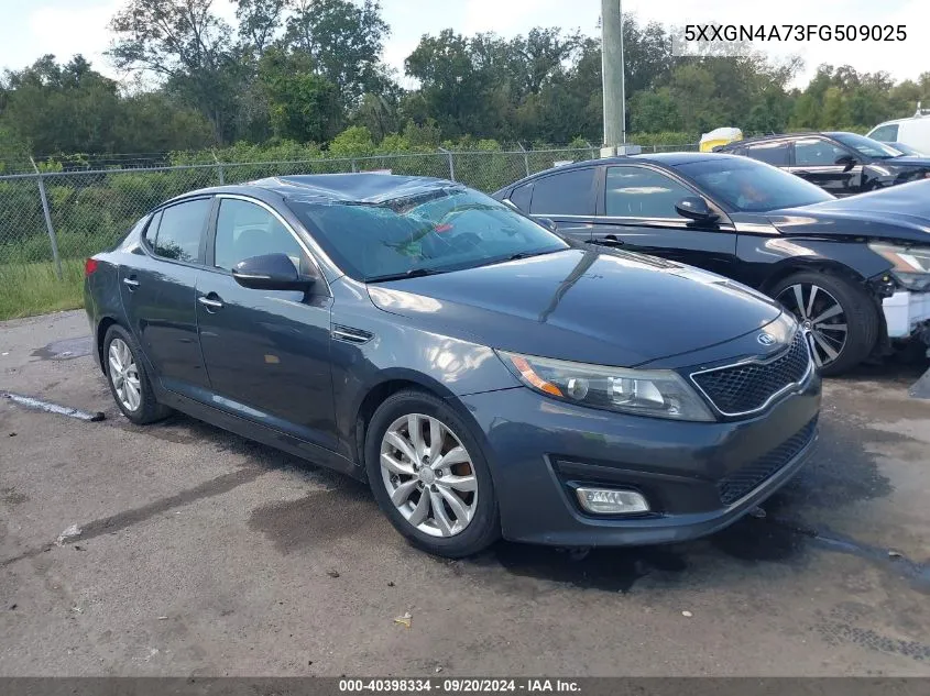 2015 Kia Optima Ex VIN: 5XXGN4A73FG509025 Lot: 40398334