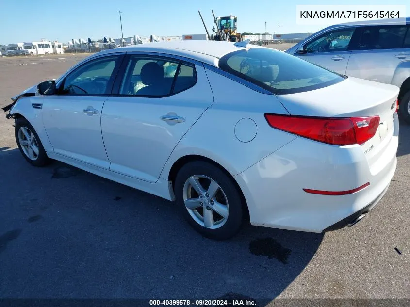 KNAGM4A71F5645464 2015 Kia Optima Lx