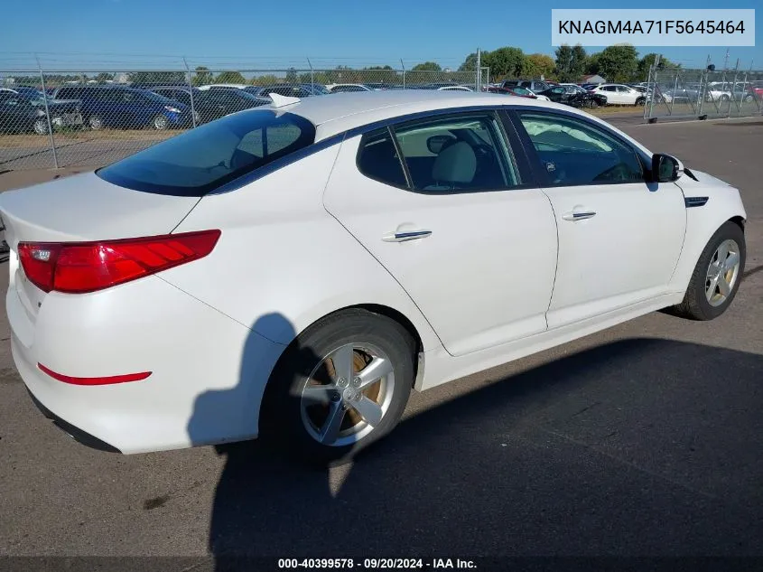 KNAGM4A71F5645464 2015 Kia Optima Lx