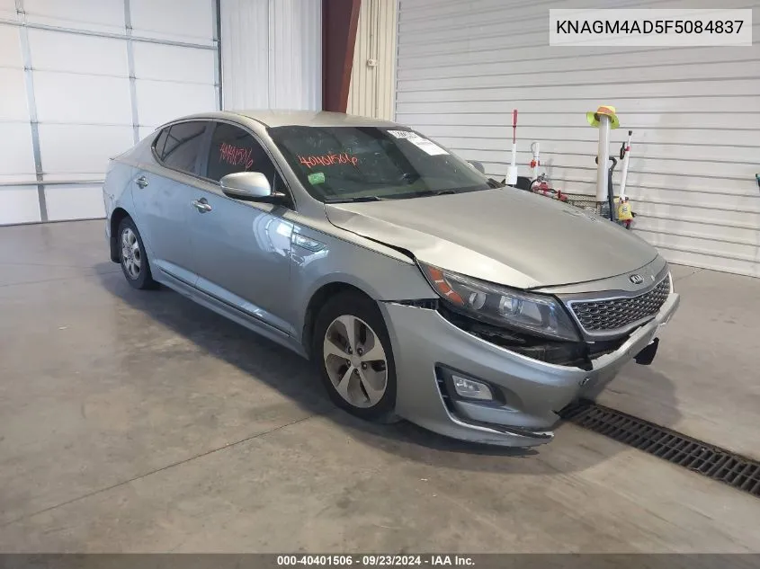 2015 Kia Optima Hybrid Hybrid VIN: KNAGM4AD5F5084837 Lot: 40401506