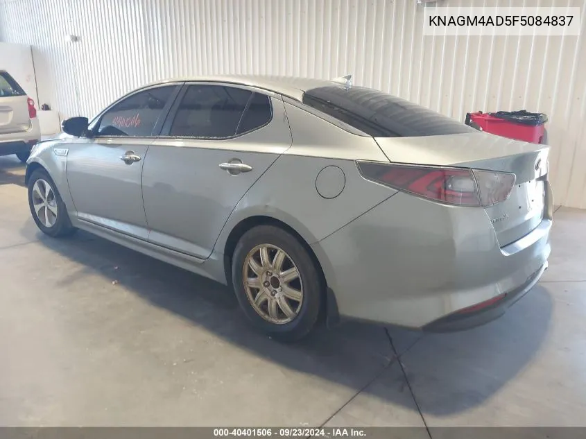 KNAGM4AD5F5084837 2015 Kia Optima Hybrid Hybrid