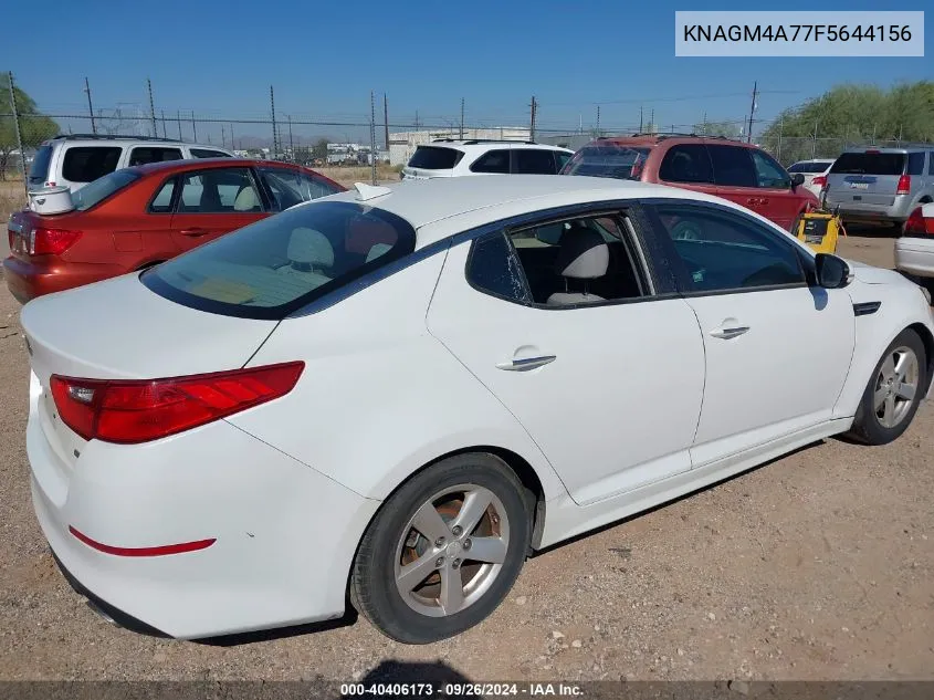 KNAGM4A77F5644156 2015 Kia Optima Lx