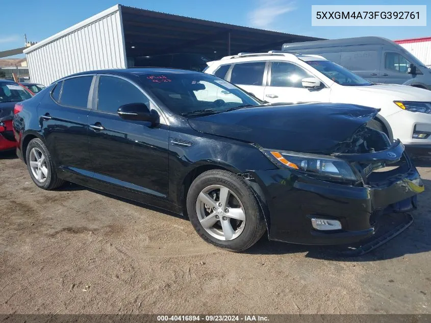 5XXGM4A73FG392761 2015 Kia Optima Lx