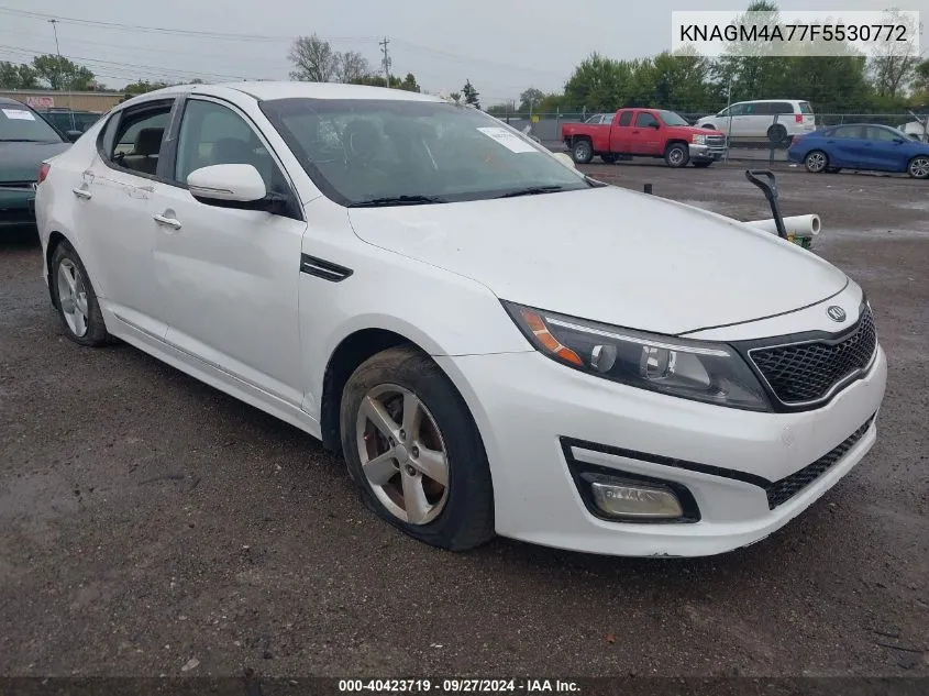 KNAGM4A77F5530772 2015 Kia Optima Lx