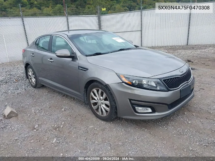 5XXGN4A75FG470308 2015 Kia Optima Ex