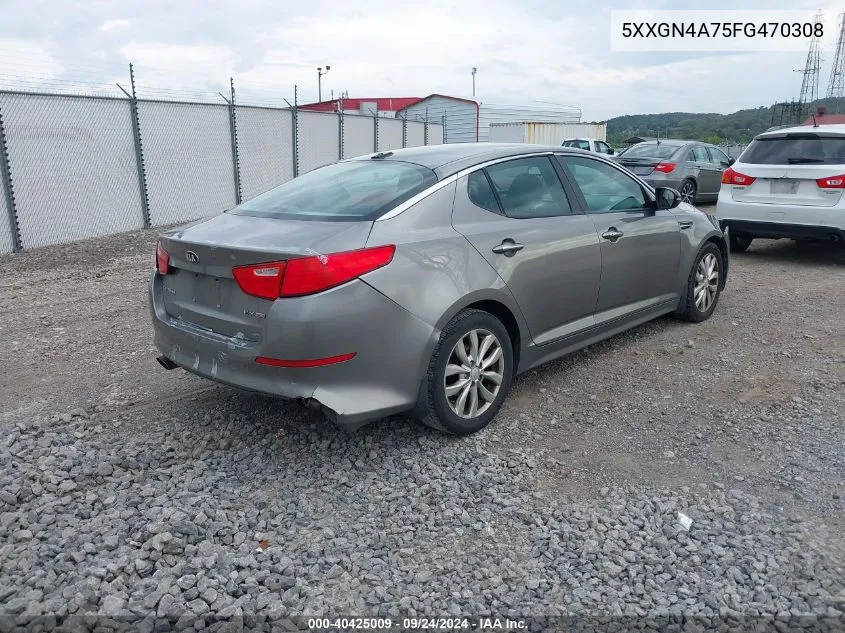 5XXGN4A75FG470308 2015 Kia Optima Ex