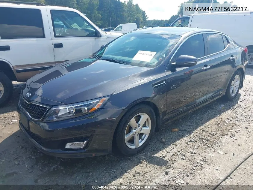 2015 Kia Optima Lx VIN: KNAGM4A77F5632217 Lot: 40429428