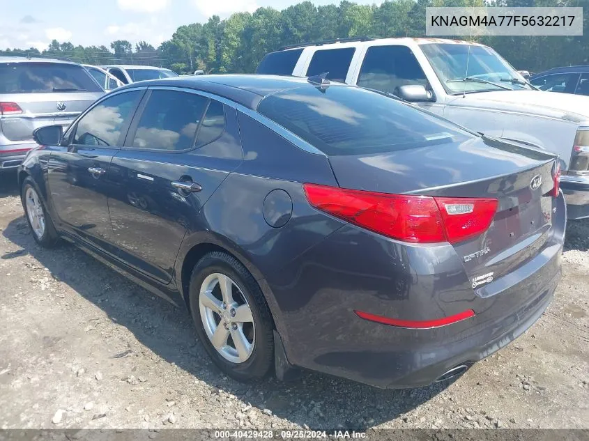 KNAGM4A77F5632217 2015 Kia Optima Lx