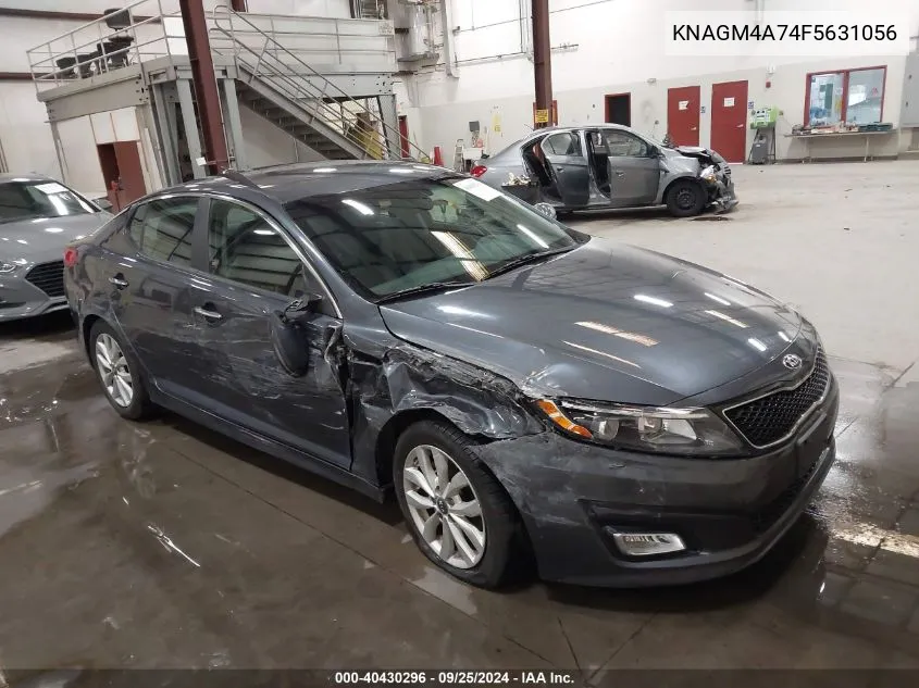 2015 Kia Optima Lx VIN: KNAGM4A74F5631056 Lot: 40430296