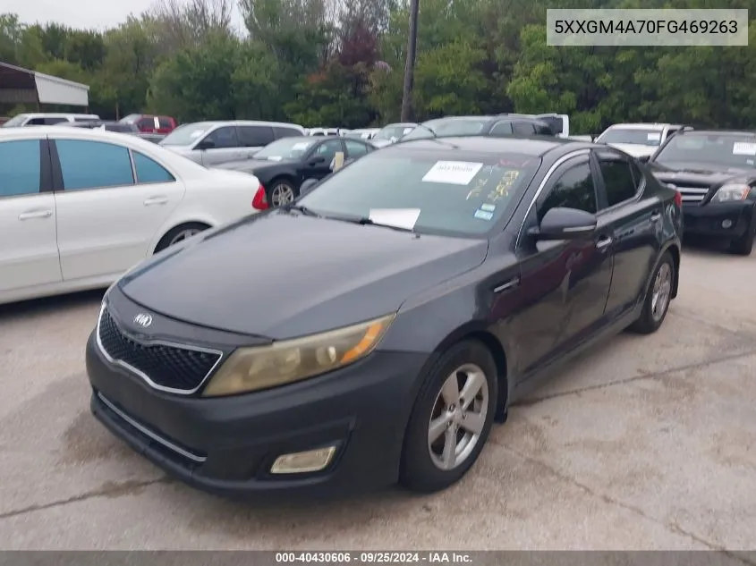 5XXGM4A70FG469263 2015 Kia Optima Lx