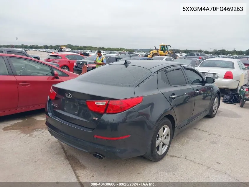 5XXGM4A70FG469263 2015 Kia Optima Lx