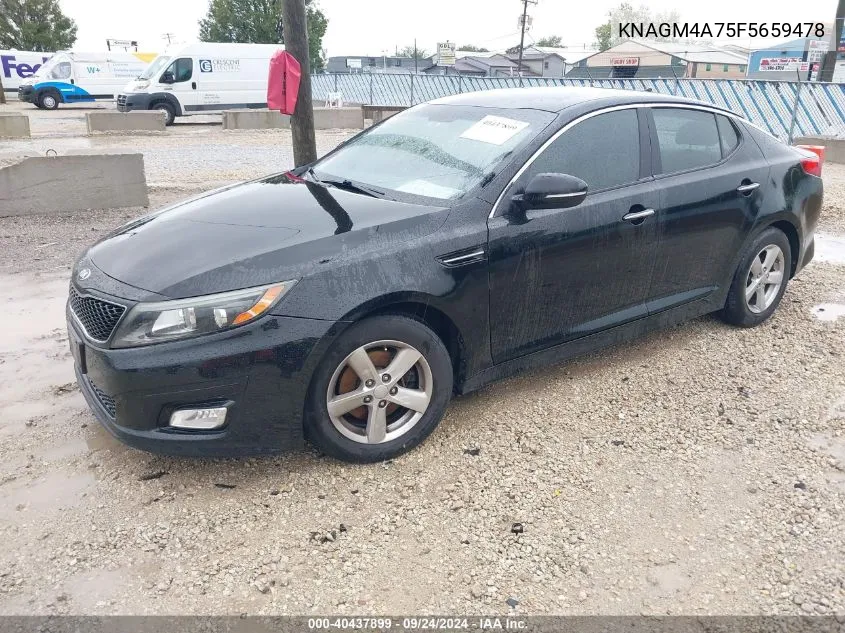 KNAGM4A75F5659478 2015 Kia Optima Lx