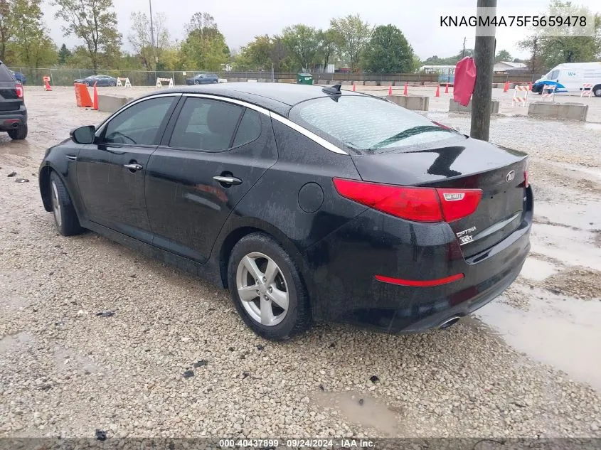 KNAGM4A75F5659478 2015 Kia Optima Lx