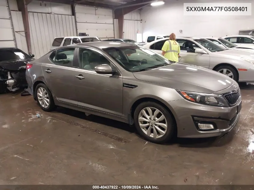 5XXGM4A77FG508401 2015 Kia Optima Lx