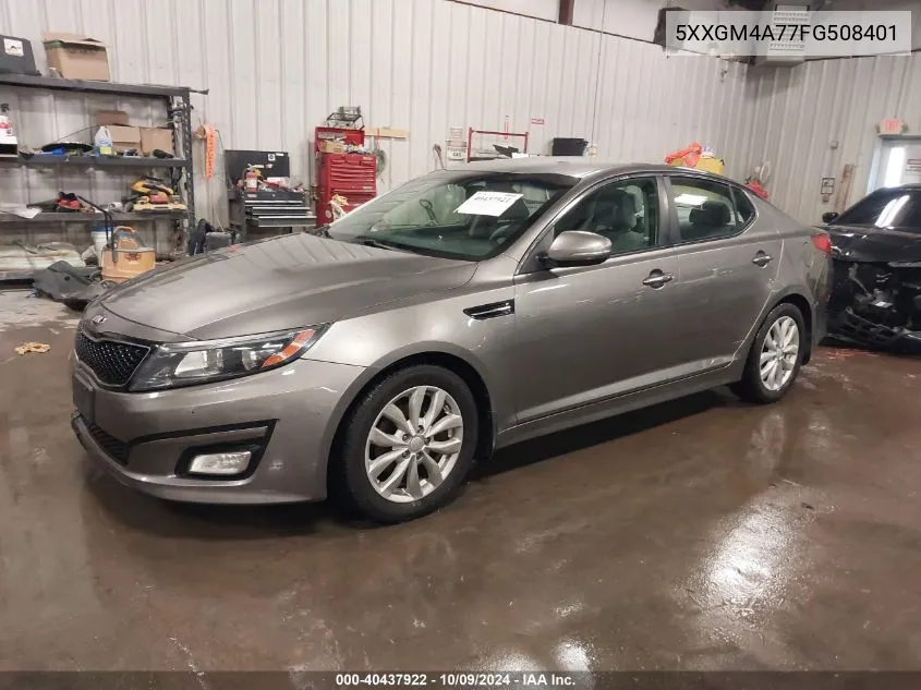 5XXGM4A77FG508401 2015 Kia Optima Lx