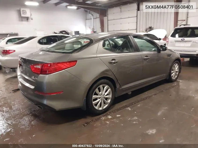 5XXGM4A77FG508401 2015 Kia Optima Lx