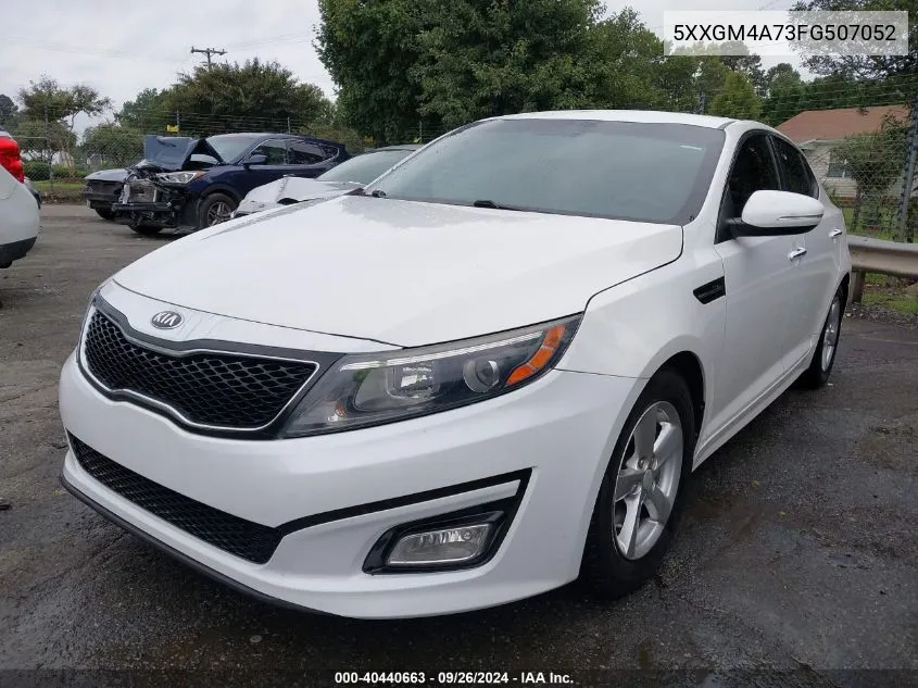 5XXGM4A73FG507052 2015 Kia Optima Lx