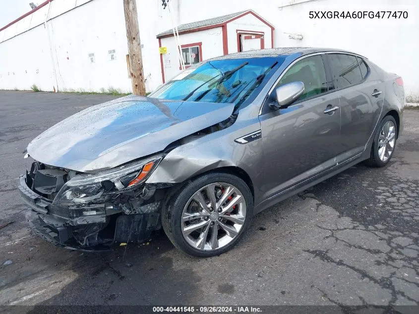 5XXGR4A60FG477470 2015 Kia Optima Sx