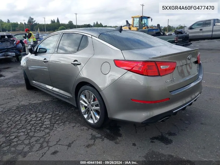 5XXGR4A60FG477470 2015 Kia Optima Sx