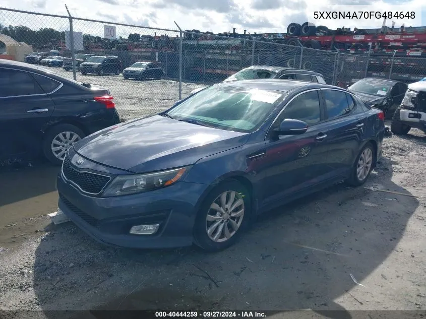 5XXGN4A70FG484648 2015 Kia Optima Ex